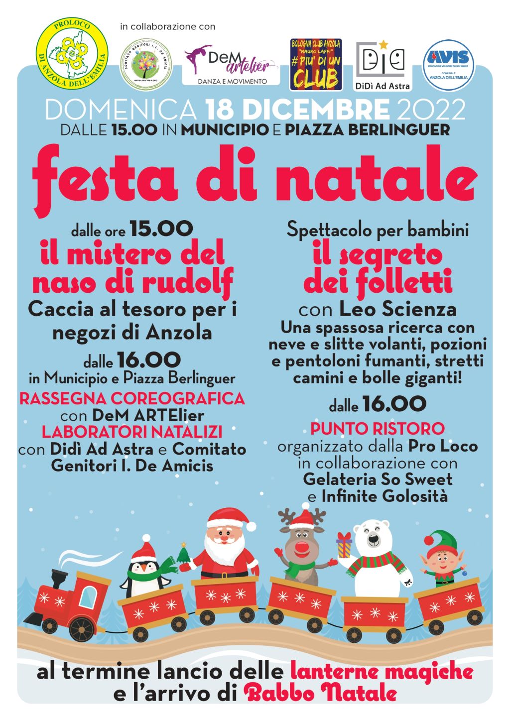 Eventi di Natale e della Befana ad Anzola 2023 2024