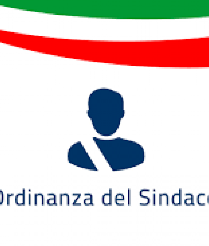 Ordinanza del Sindaco