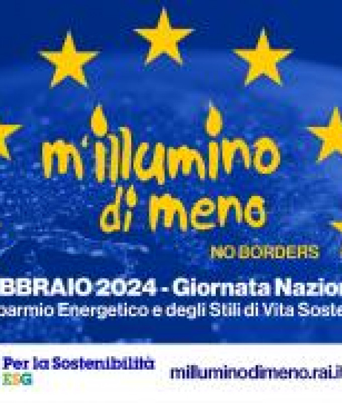 m'illumino di meno 2024