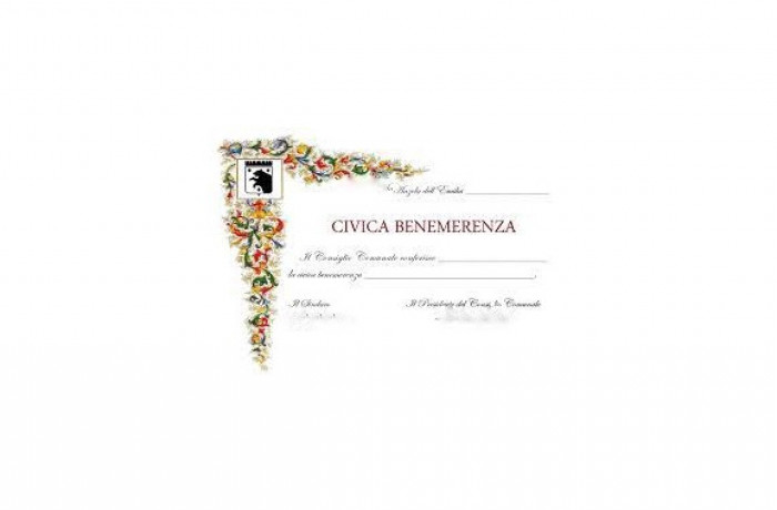 civica benemerenza