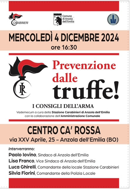 Prevenzione dalle truffe